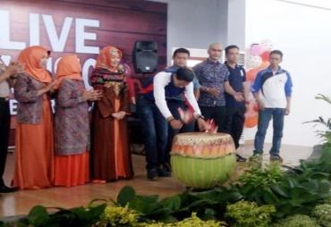 Peresmian gedung sentra kuliner oleh Bupati Kaur Gusril Pausi, S.Sos, Jumat (23/02/2018). Sumber Foto : Klikwarta.com
