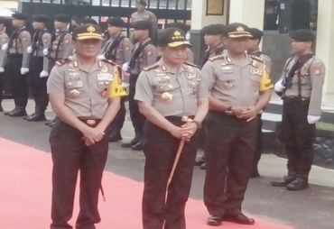 Kapolri tiba di Polda Bengkulu