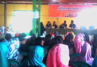 Dewan Lebong reses Dapil II di Kecamatan Lebong Tengah