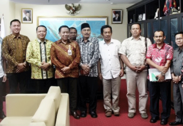 Plt.Gubernur Bengkulu Memfasilitasi Kabupaten Lebong dan Bengkulu Utara Untuk Beraudensi Dengan Direktur Jendral Bina Administrasi Kewilayahan Kemendagri RI.