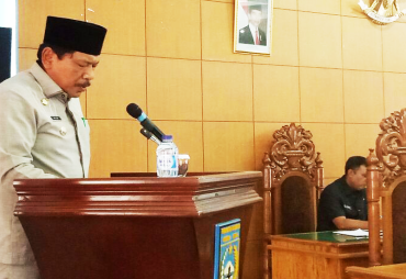 -- Bupati Bengkulu Utara Ir Mian menyampaikan LKPJ Tahun 2017 --