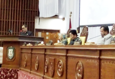 Rapat Paripurna DPRD Provinsi Bengkulu Agenda Laporan Hasil…
