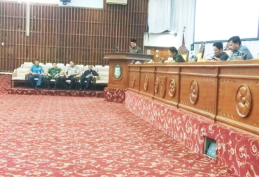 Rapat Paripurna Dengan Agenda Laporan Banmus dan Penyampaian Nota Penjelasan Atas Rancangan Peraturan Daerah