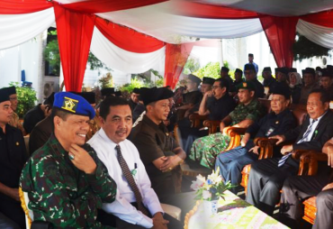 -- Unsur Forkopimda dan tamu undangan mengikuti upacara peringatan Harkitnas Ke- 110 --