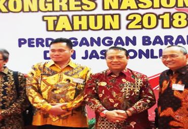 Kongres Nasional I Tahun 2018 Perlindungan Konsumen Perdagangan Barang & Jasa Online di Hotel Balava, Jawa Timur