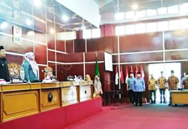 Paripurna Jawaban Walikota Terhadap Pandangan Umum Fraksi Terkait Perubahan APBD 2018