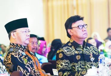 Plt Gubernur Bengkulu bersama Mendagri