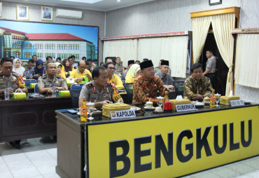 Pemprov Dan Polda Bengkulu Komitmen Amankan Penyaluran Bansos