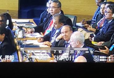 Mendes PDTT Eko Putro Sandjodjo menghadiri forum internasional IFAD Governing Council 2019 ke-42 di Roma, Italia