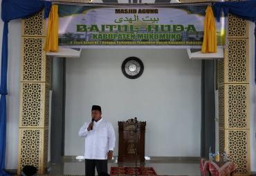 Peresmian Masjid Agung Baitul Huda Mukomuko