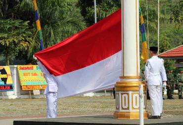 Upacara peringatan HUT ke 15 Kabupaten Lebong