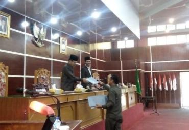 Rapat Paripurna RPJMD 2019 -2023