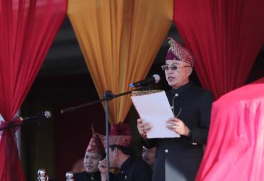 Upacara peringatan hari jadi Kabupaten Bengkulu Selatan ke- 70