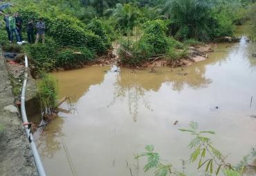 Sidak Komisi II DPRD Kota Bengkulu dilokasi rawan banjir