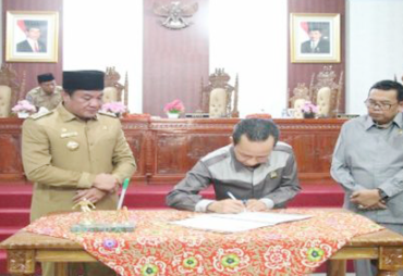 Rapat Paripurna Penyampaian Nota Pengantar LKPJ Bupati 2018