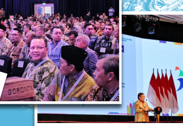 Gubernur Rohidin saat menghadiri Musyawarah Perencanaan Pembangunan Nasional 2019