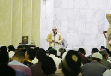 Walikota beserta jajaran Pemkot Bengkulu safari ramadan di Masjid Agung At Taqwa
