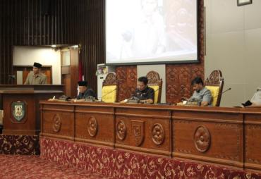 Rapat Paripurna yang ke 2 Masa Persidangan ke –XI Tahun Sidang 2019