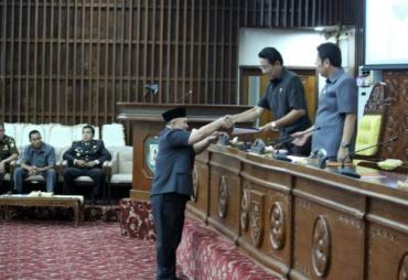 Paripurna DPRD Provinsi Bengkulu, Gubernur Setujui RUED-P…