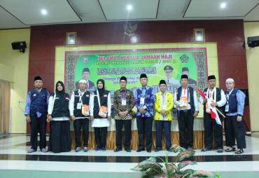 Pelepasan Calon Jama'ah Haji (CJH) Provinsi Bengkulu Tahun 2019 Kloter 3 Bengkulu/ Kloter 8 Padang