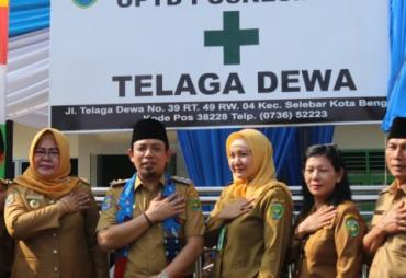 Peresmian perubahan nama puskesmas di Kota Bengkulu