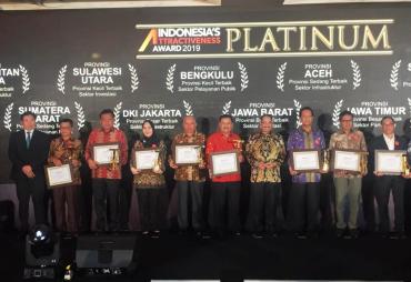 Provinsi Bengkulu Kembali Raih Penghargaan Platinum IAA 2019
