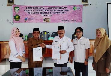 Dinkes Seluma Kerjasama dengan Kemenag Seluma