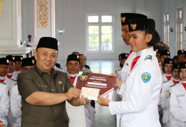 Pembubaran Paskibraka Provinsi Bengkulu Tahun 2019