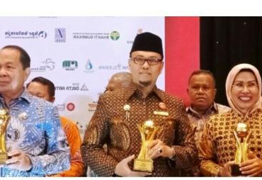 PDAM Kota Bengkulu Raih Penghargaan Top BUMD 2019