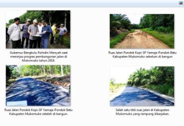 Dokumentasi Pembangunan Ruas Jalan Mukomuko 