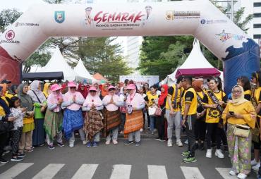 Car Free Day Jakarta dalam rangkaian HUT ke - 51 Provinsi Bengkulu