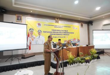 Konsultasi Publik Penyusunan RKPD 2020