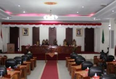 DPRD Lebong Gelar Paripurn Penyampaian LKPJ Bupati 2019