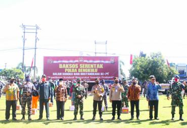 Sinergi TNI dan Pemerintah Semakin Perkuat Penanganan Covid-19 Bengkulu