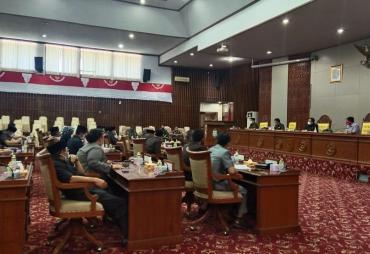 Rapat Paripurna DPRD Provinsi Bengkulu