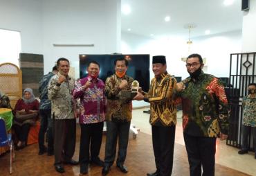 Bupati Rosjonsyah menerima kunjungan Pemkab Bengkulu Selatan