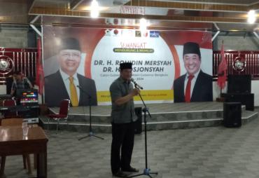 Rosjonsyah Silaturahmi bersama Pemuda Batak Rafflesia