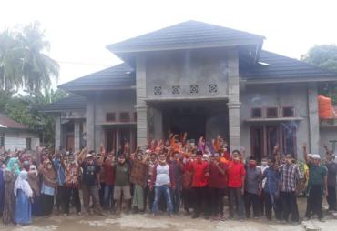 Silaturahmi di Desa Rawa Mulya Mukomuko