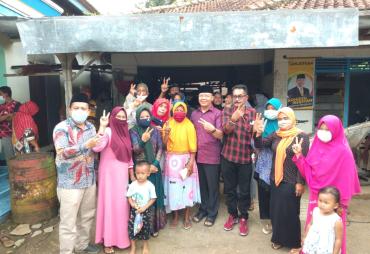 Rohidin di Desa Setia Budi Teras Terunjam
