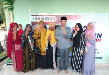 Rohidin di Desa Retak Mudik Kecamatan Sungai Rumbai