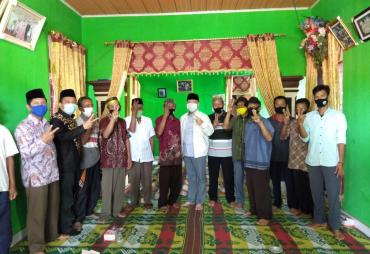 Rihidin silaturahmi ke Desa Talang Baru Mukomuko