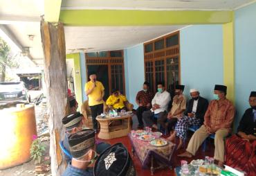 Rohidin silaturahmi di Desa Padang Tambak BS