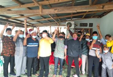 Rohidin silaturahmi di Kedurang Bengkulu Selatan