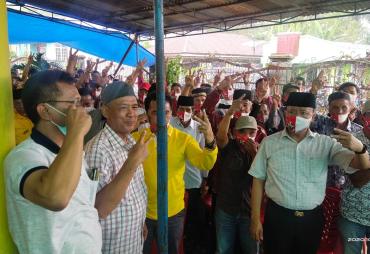 Rohidin silaturahmi di Curup Utara Rejang Lebong