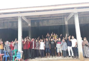 Rosjonsyah kunjungi Desa Lubuk Mukti Kecamatan Penarik Mukomuko