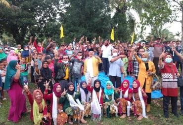 Rohidin silaturahmi bersama masyarakat Selagan Raya Kabupaten Mukomuko