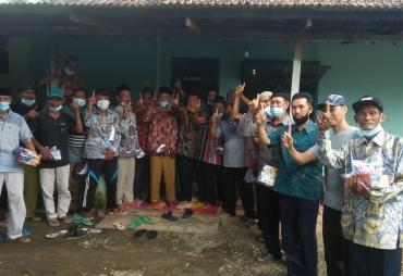 Choirul Huda silaturahmi bersama masyarakat Desa Tanjung Jaya Kecamatan Ipuh