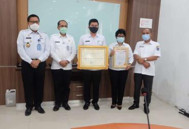 DPRD Bengkulu Utara Terima Penghargaan dari Kemenkumham
