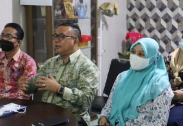 Samakan Visi dan Persepsi antar Kominfo Melalui Rakor Zoom Meeting