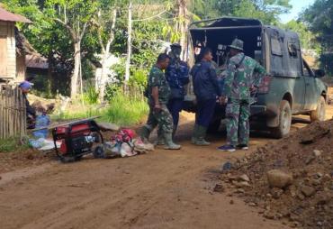 Satgas TMMD 110/ Kodim 1201 Gencarkan Pembuatan Box Cluvert